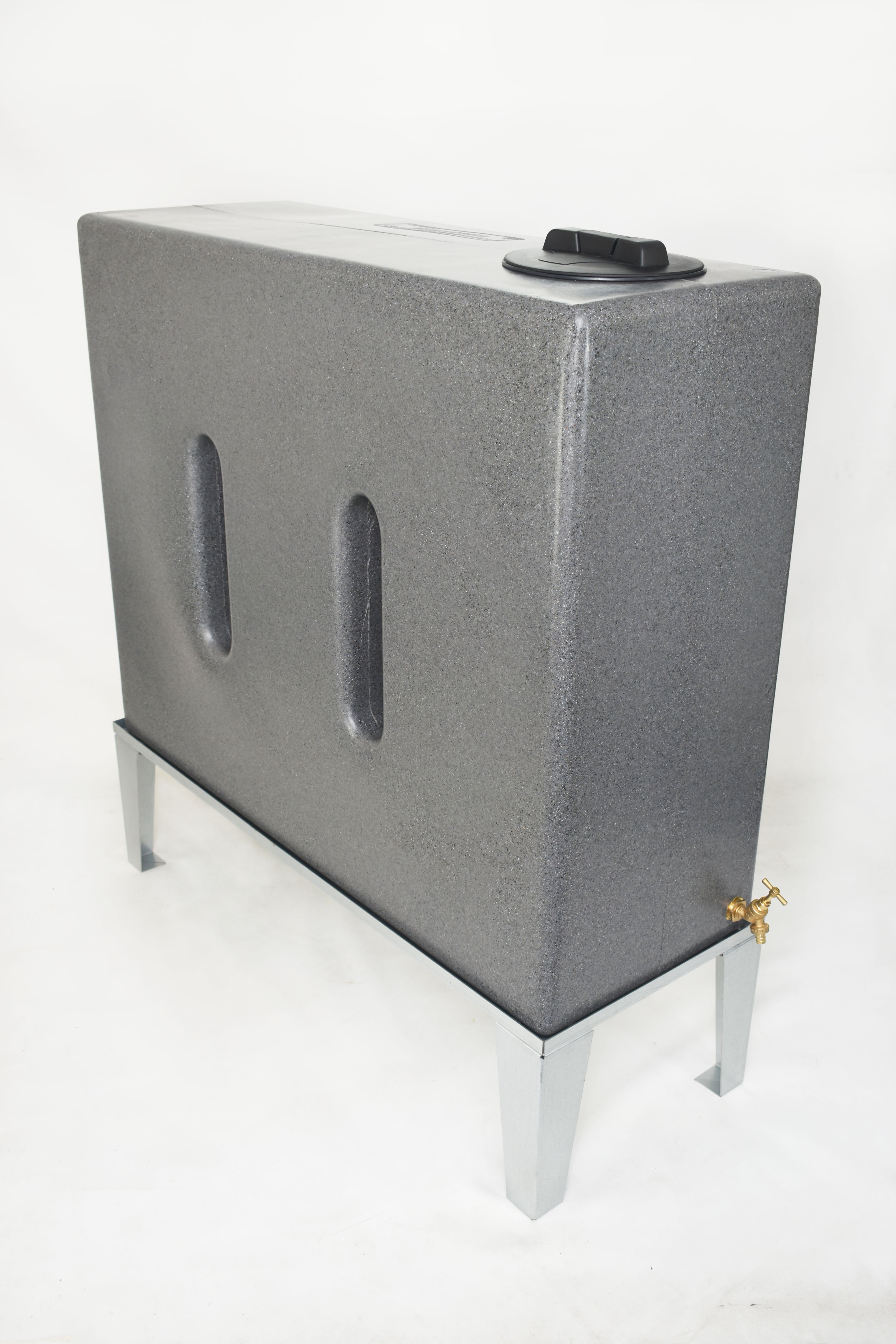 500 Litre Flat Pack Water Butt Stand - Galvanised